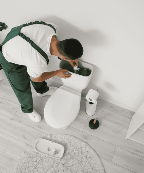 Professional Toilet Repair Process
